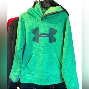 Under Armour Kids Vibrant Green Hoodie